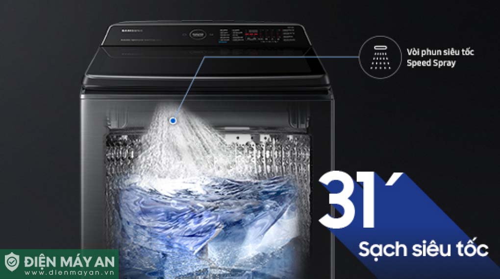 Máy Giặt Samsung Inverter 14 Kg WA14CG5886BVSV